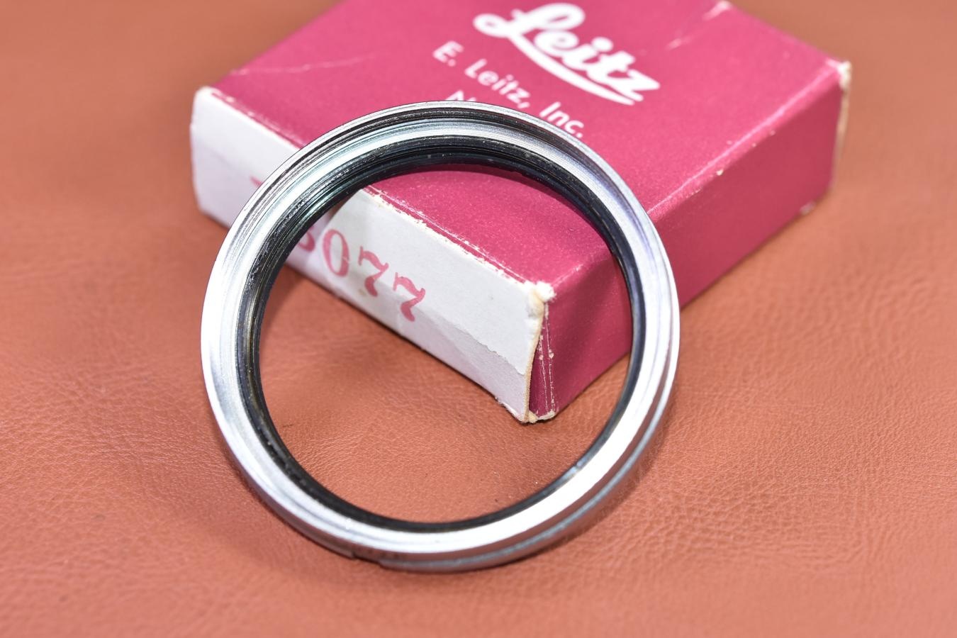 【希 少】LEICA Filter Adapter SOOEY 13077P  元箱付【41mm径やズミタール用Filterを39mm径に変換するアダプター】