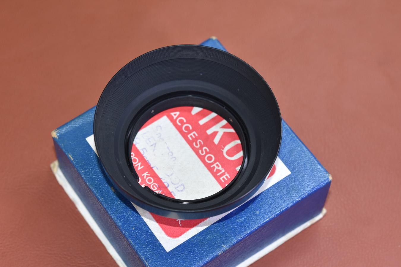 【希 少】NIPPON KOGAKU 3.5cm F2.5 Snap-on LENS HOOD 元箱付【キレイな物をお探しの方必見!!自信ありの逸品!!】