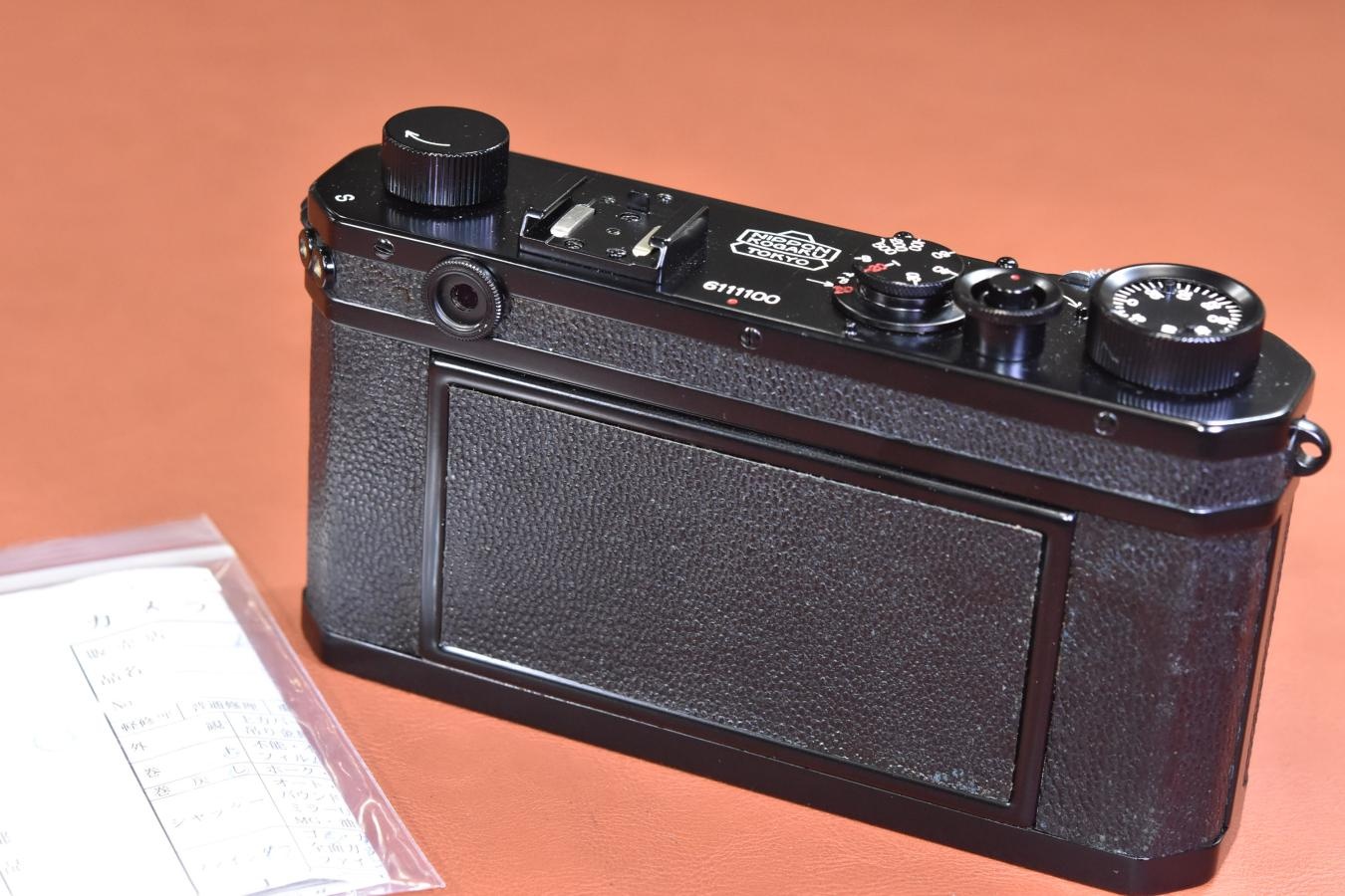 【コレクション向け】Nikon S型 Repaint Black  整備済【キレイな物をお探しの方必見!!自信ありの逸品!!】