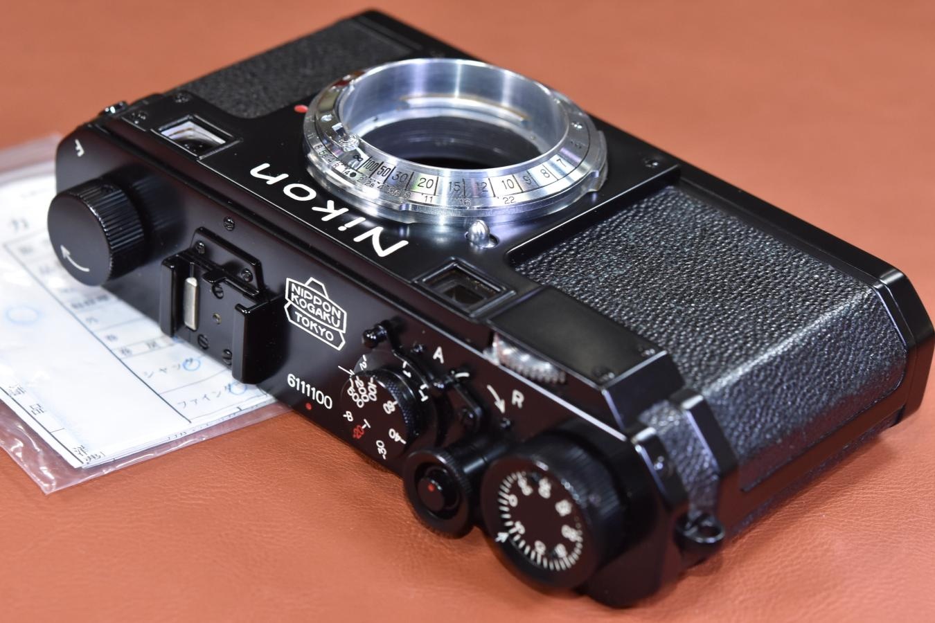 【コレクション向け】Nikon S型 Repaint Black  整備済【キレイな物をお探しの方必見!!自信ありの逸品!!】
