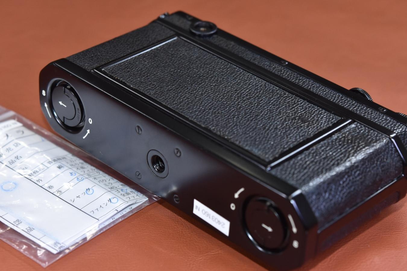 【コレクション向け】Nikon S型 Repaint Black  整備済【キレイな物をお探しの方必見!!自信ありの逸品!!】