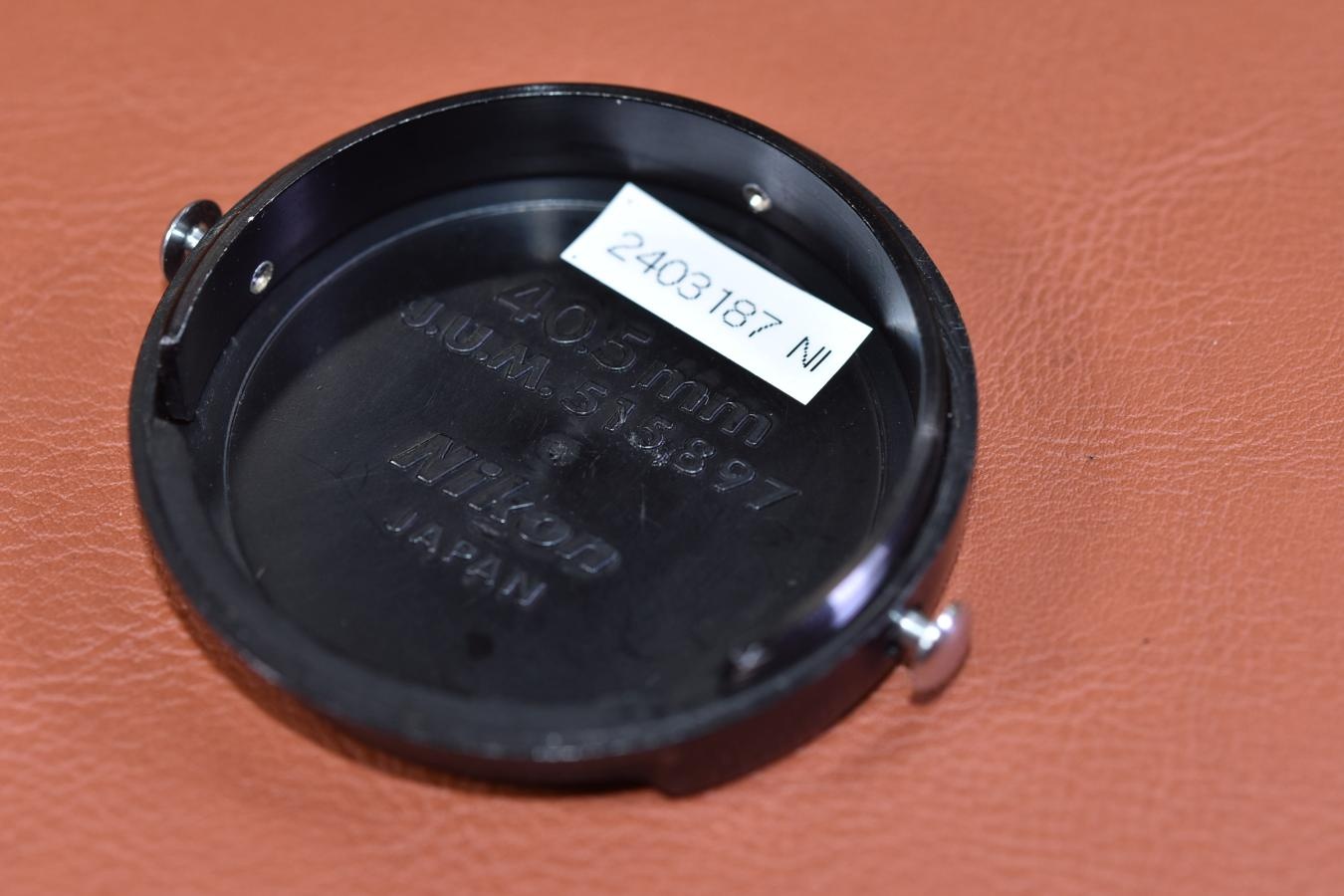 【希 少】 NIKKOR銘 40.5mm LENS CAP