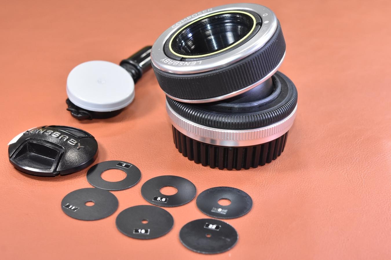 LENSBABY COMPOSER ティルトレンズ 絞りリング一式 【Canon EFレンズ】