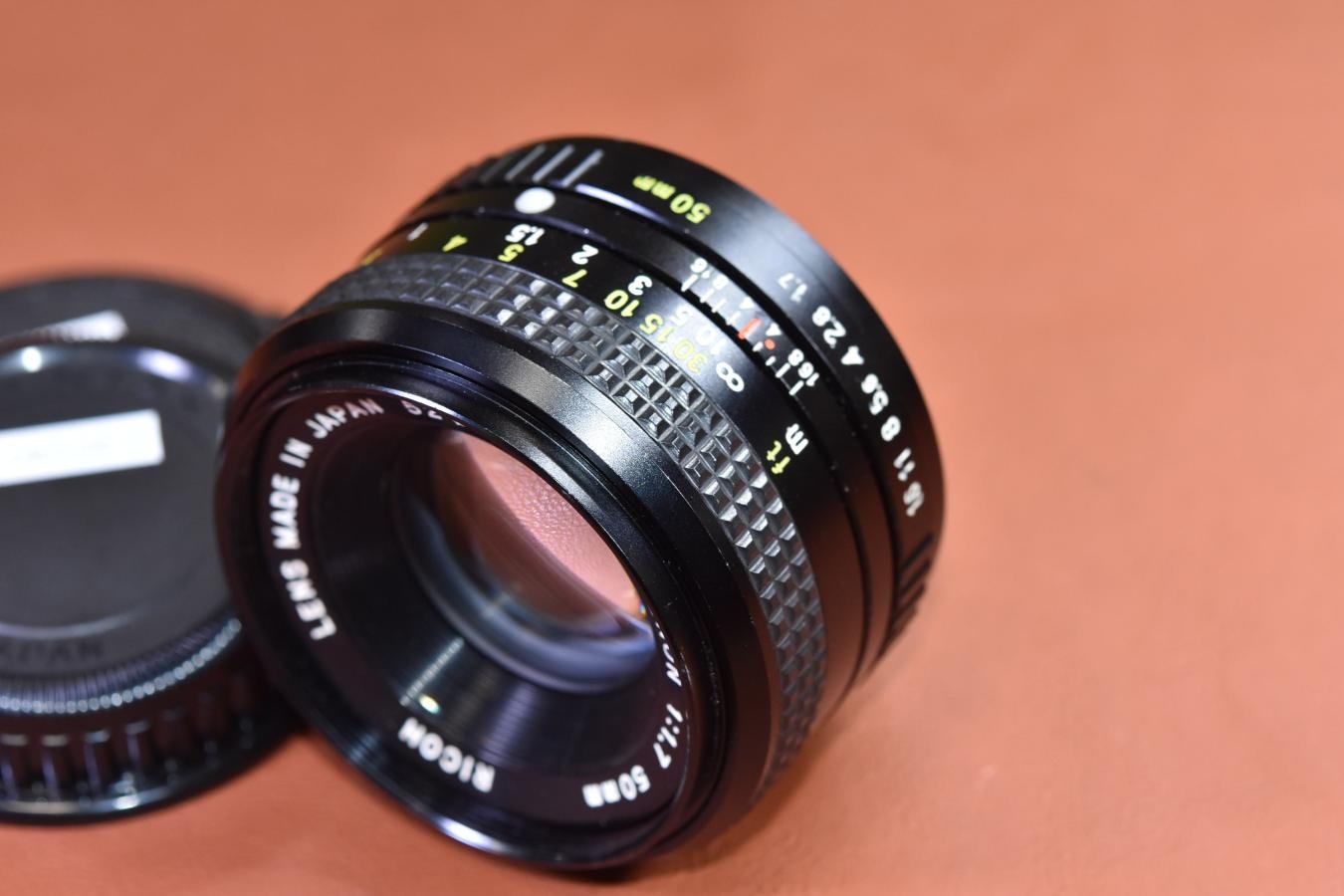 【希 少】RICOH XR RIKENON 50mm F1.7 【富岡光学製 Kマウントレンズ】