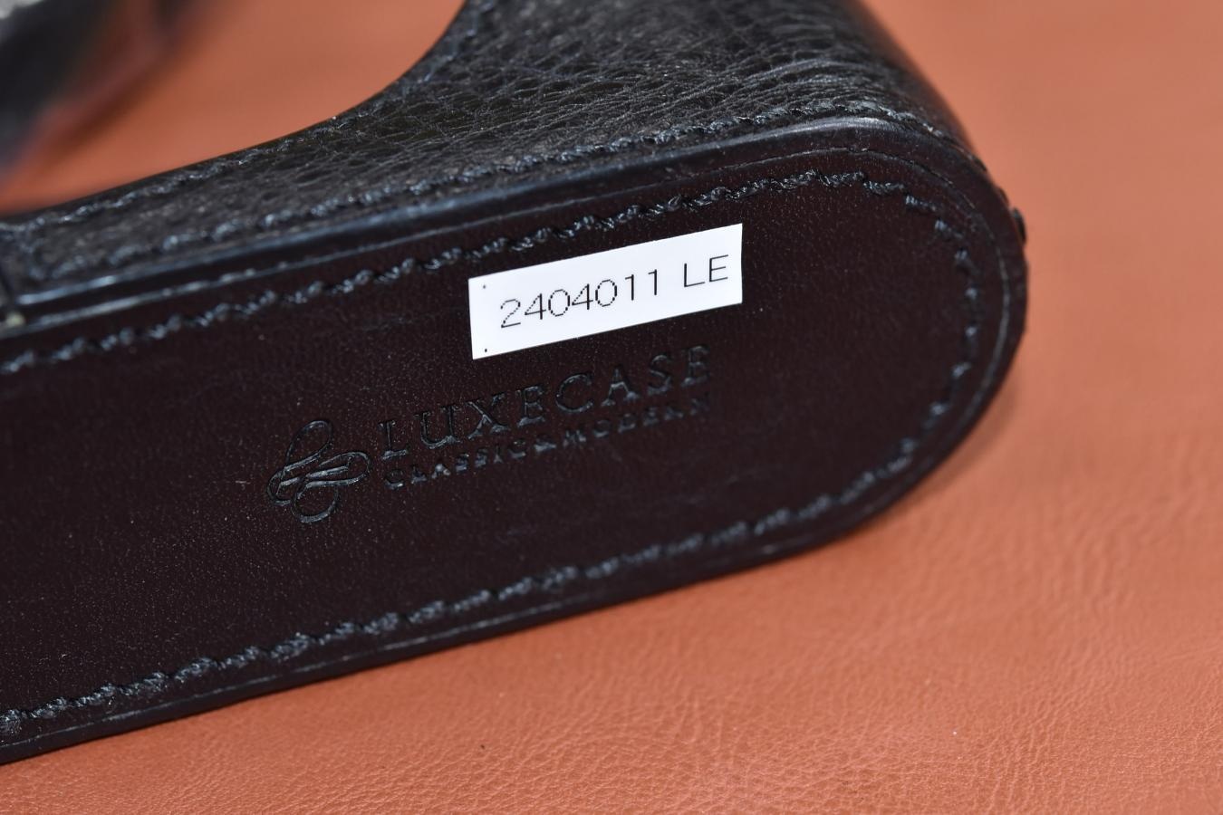 LUXE CASE Black ストラップ付【LEICA M6、MP用】
