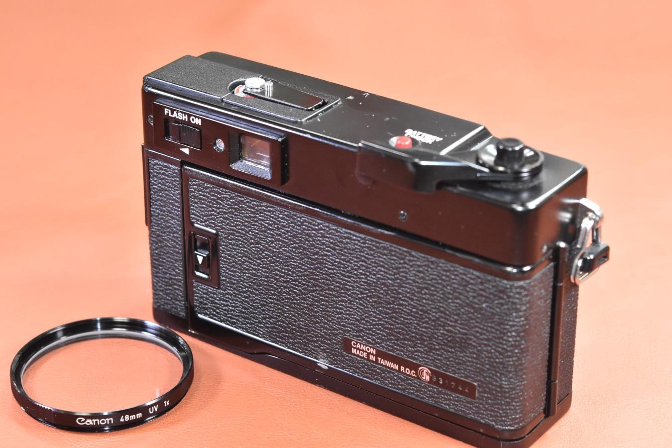 Canon A35 Datelux モルト交換済 通称:キャノンナイター 【CANON LENS 40/2.8 レンズ搭載】