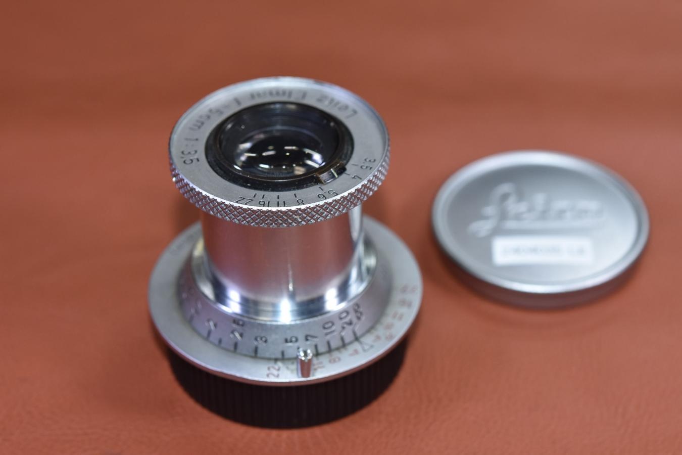 LEICA Red Elmar 5cm F3.5 沈胴 m表記 137万台1956年製 【LEICA Lマウントレンズ】