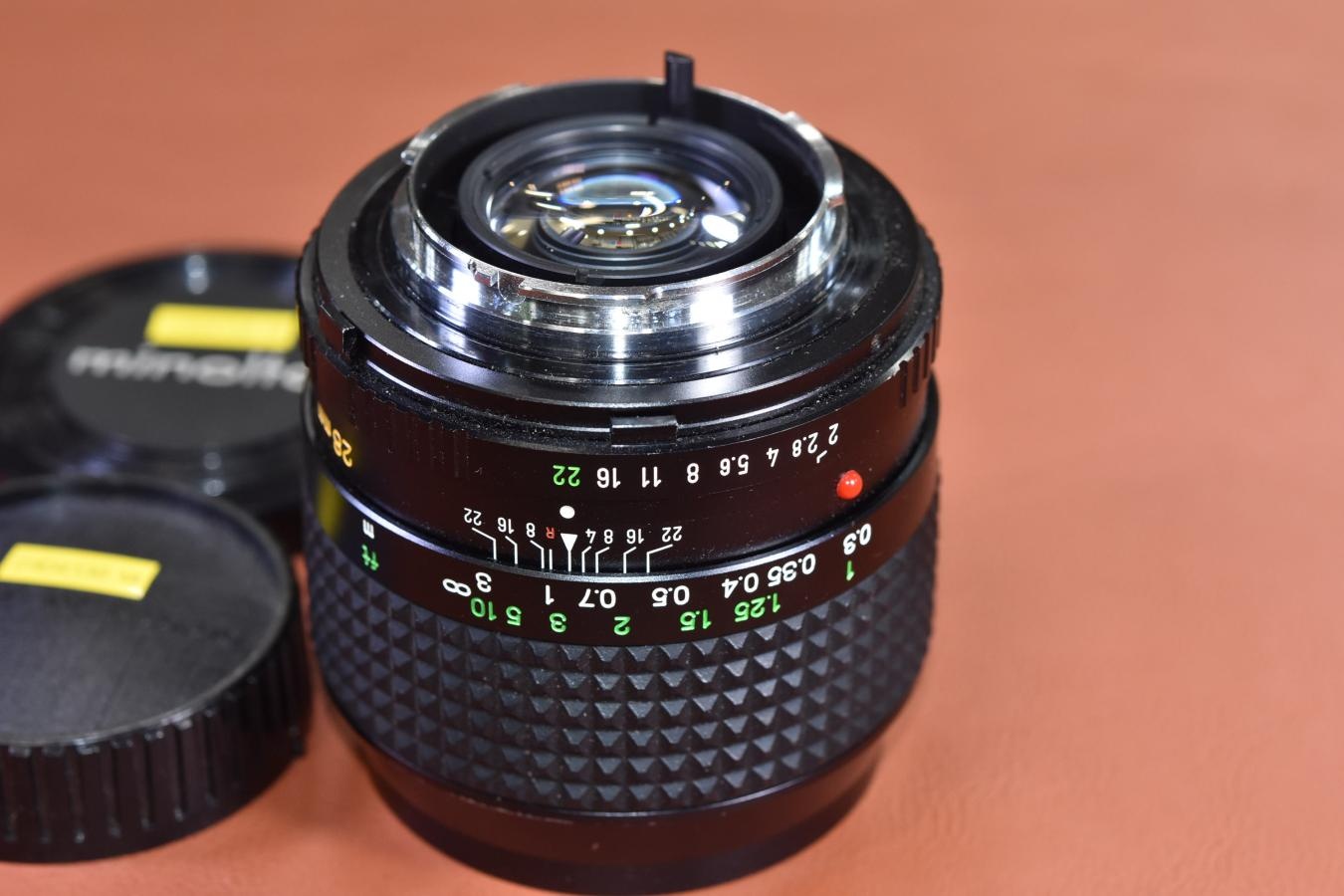 【希 少】MINOLTA MD W.ROKKOR 28mm F2