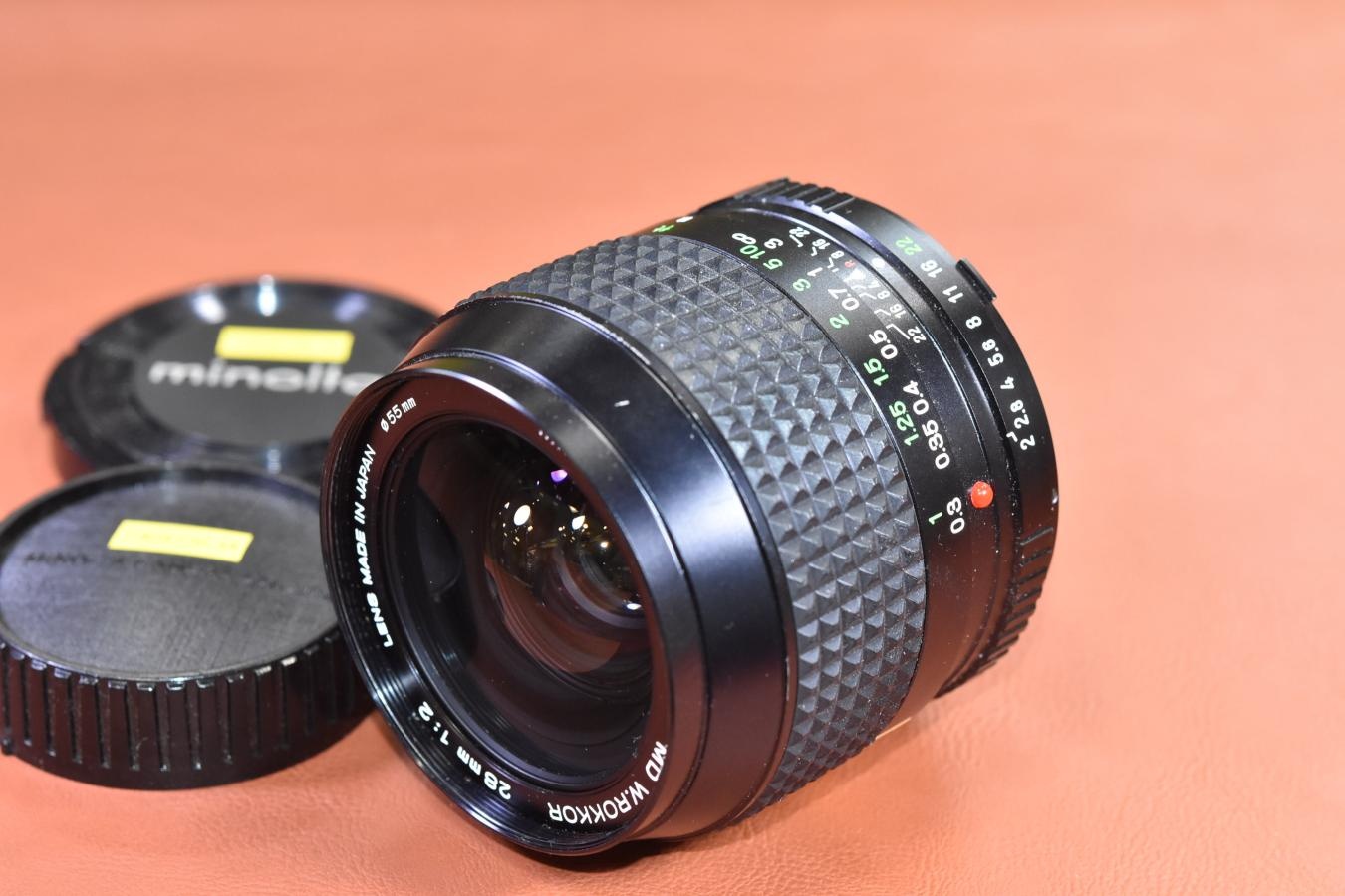 【希 少】MINOLTA MD W.ROKKOR 28mm F2