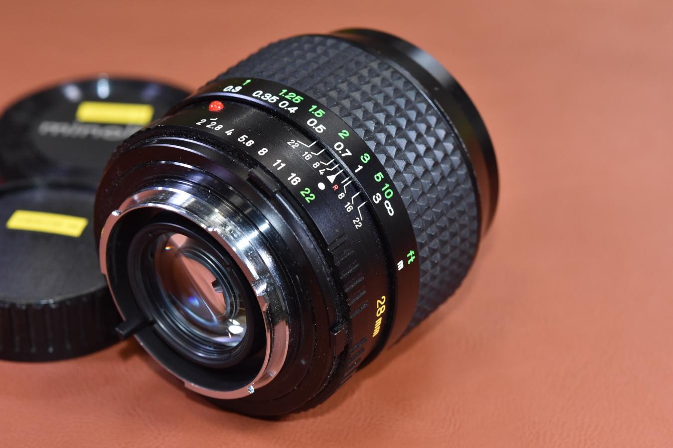【希 少】MINOLTA MD W.ROKKOR 28mm F2