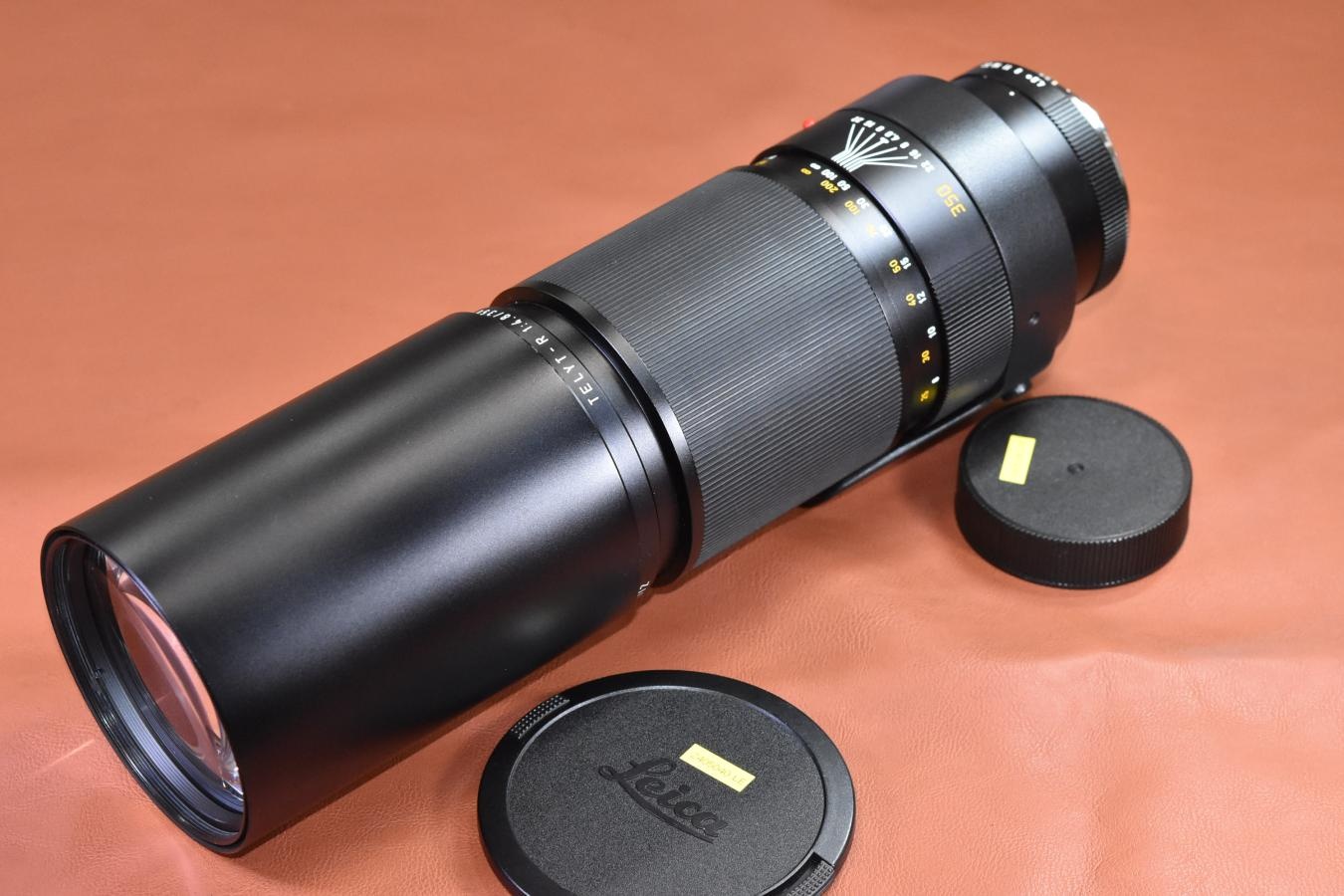 LEICA TELYT-R 350mm F4.8  3カム 【キレイな物をお探しの方必見!!自信ありの逸品!!】