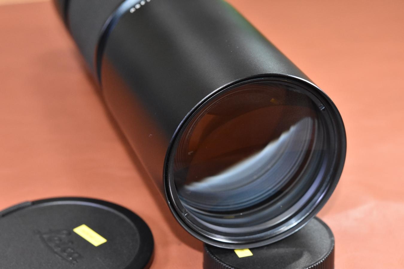 LEICA TELYT-R 350mm F4.8  3カム 【キレイな物をお探しの方必見!!自信ありの逸品!!】