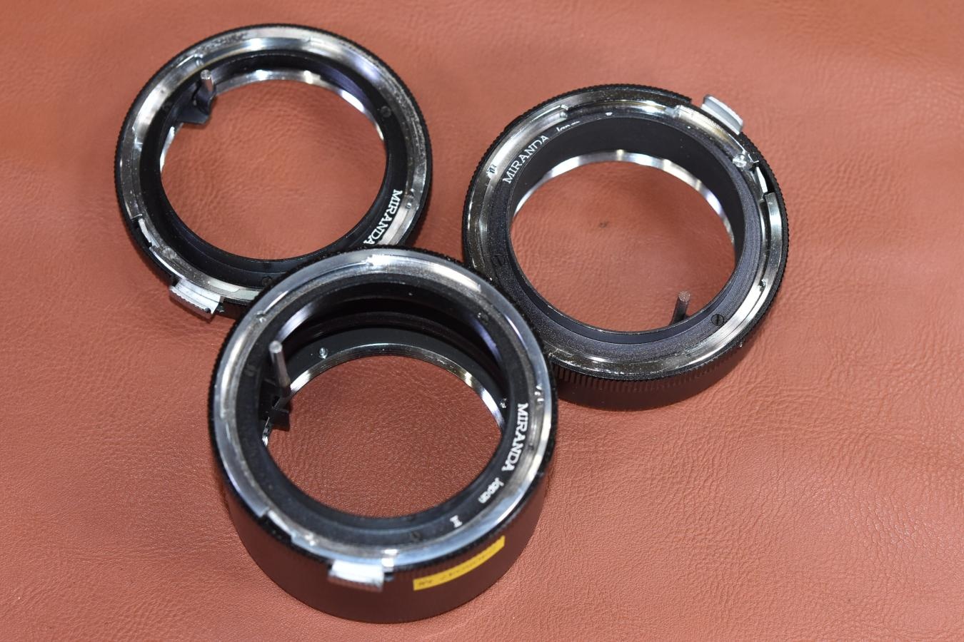 MIRANDA オート接写リングセット II