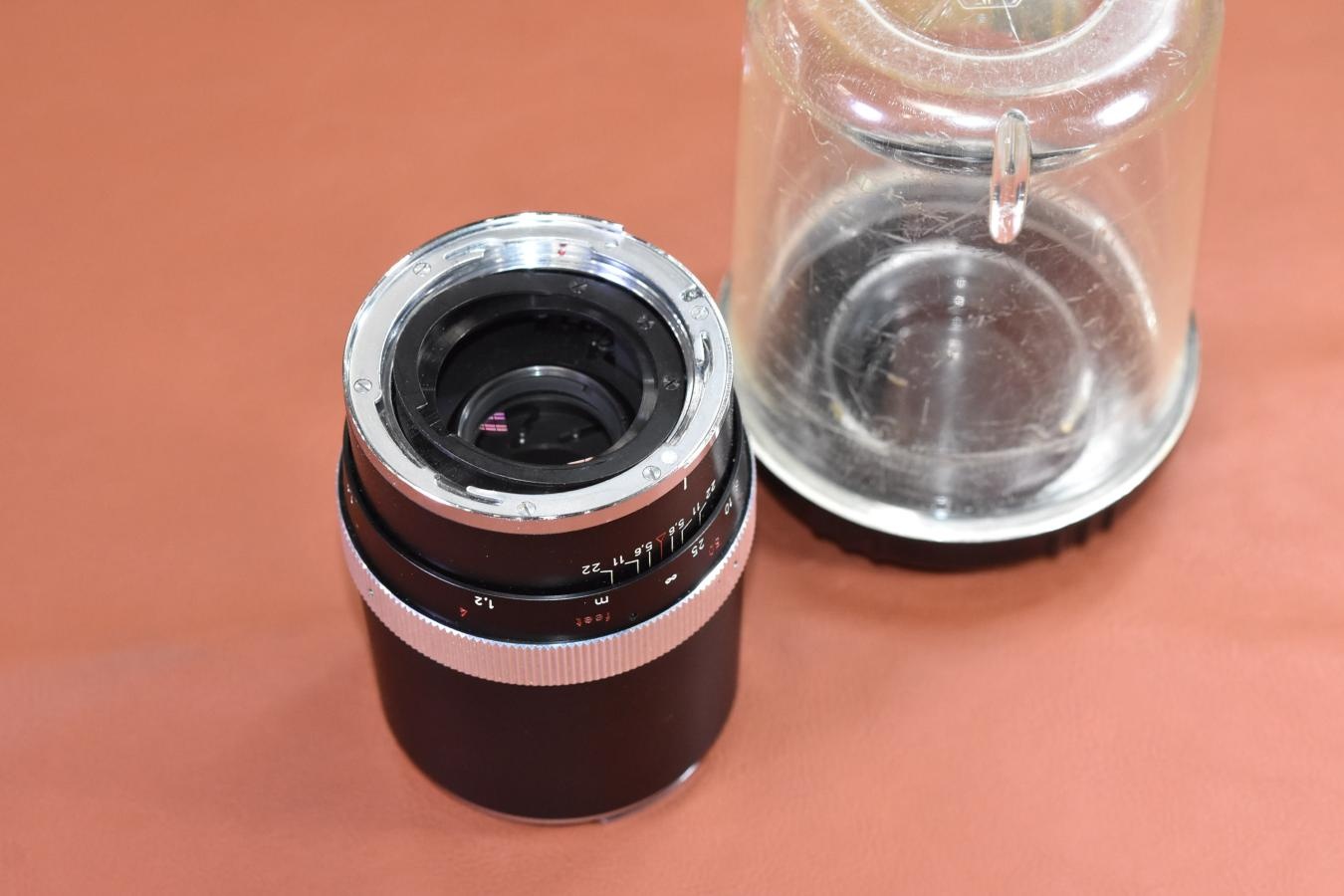 Carl Zeiss Sonnar 135mm F4 Black 純正プラスチックケース付 【CONTAREXマウントレンズ】