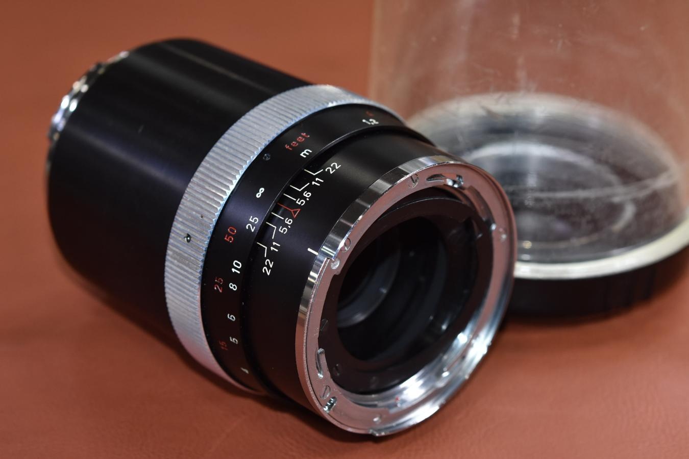 Carl Zeiss Sonnar 135mm F4 Black 純正プラスチックケース付 【CONTAREXマウントレンズ】