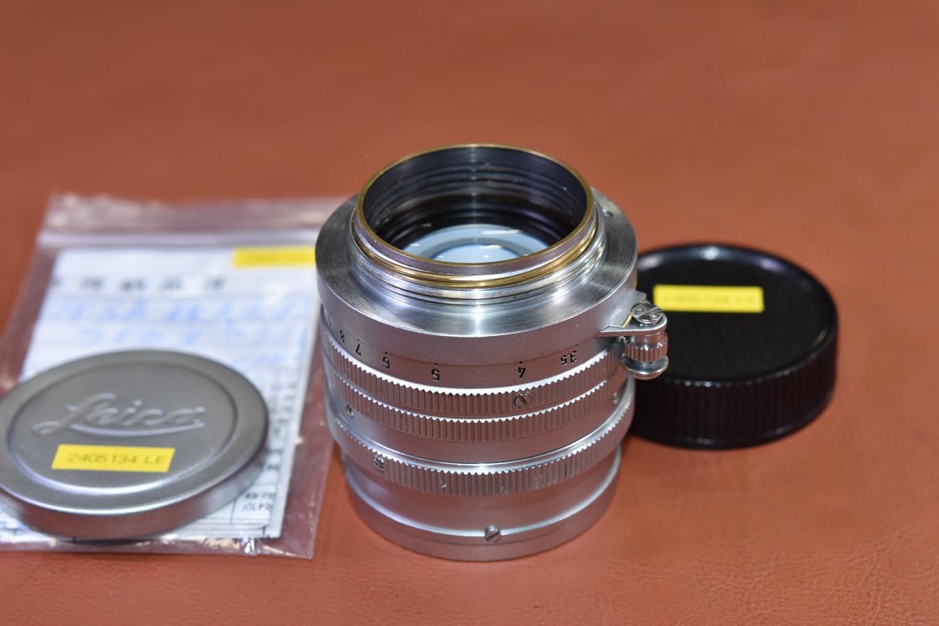 【希 少】LEICA Summarit 5cm F1.5 feet表記 整備済【112万台1954年製 LEICA Lマウントレンズ】