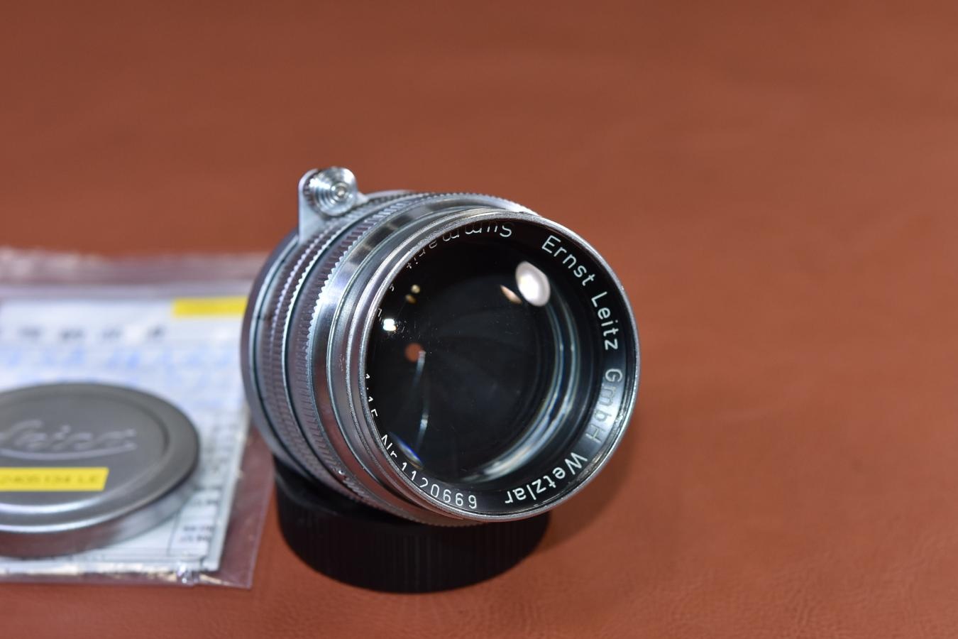 【希 少】LEICA Summarit 5cm F1.5 feet表記 整備済【112万台1954年製 LEICA Lマウントレンズ】