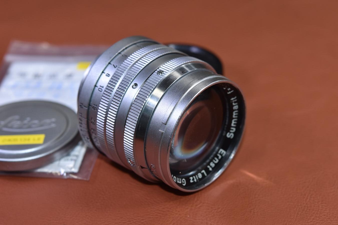【希 少】LEICA Summarit 5cm F1.5 feet表記 整備済【112万台1954年製 LEICA Lマウントレンズ】