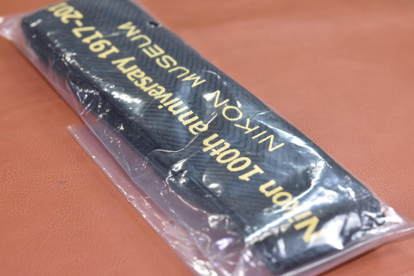 【未使用品 希 少】Nikon 100th anniversary 1917-2017 【NIKON MUSEUM STRAP】