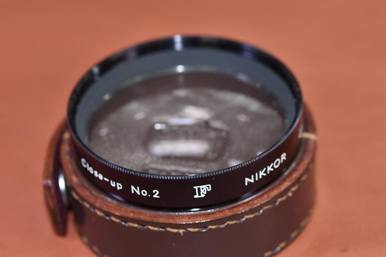 Nikon Close-up No2 52mm径 NIKKOR大文字『F』刻印あり 【Nippon Kogakuマーク入り純正ケース付】