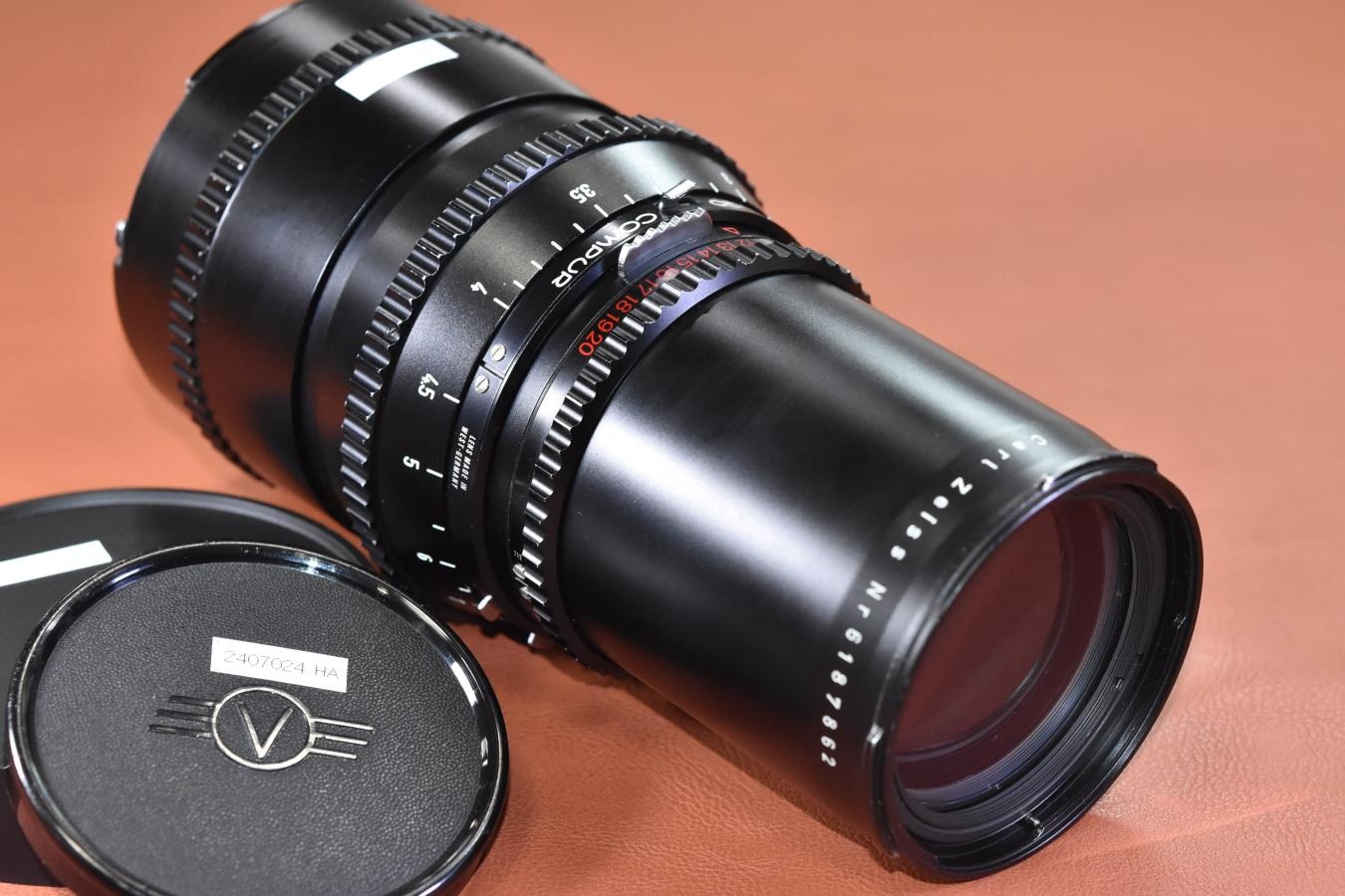 HASSELBLAD C Sonnar T* 250mm F5.6 Black 【キレイな物をお探しの方必見!!自信ありの逸品!!】