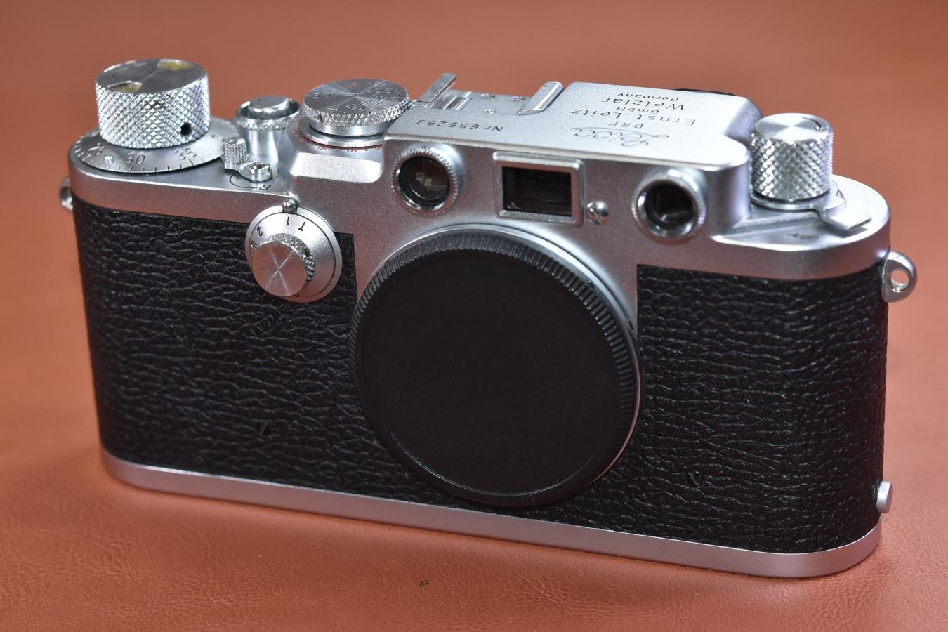 LEICA IIIf レッドシンクロセルフなし 【65万台1953年製】※キレイな物をお探しの方必見!!自信ありの逸品!!