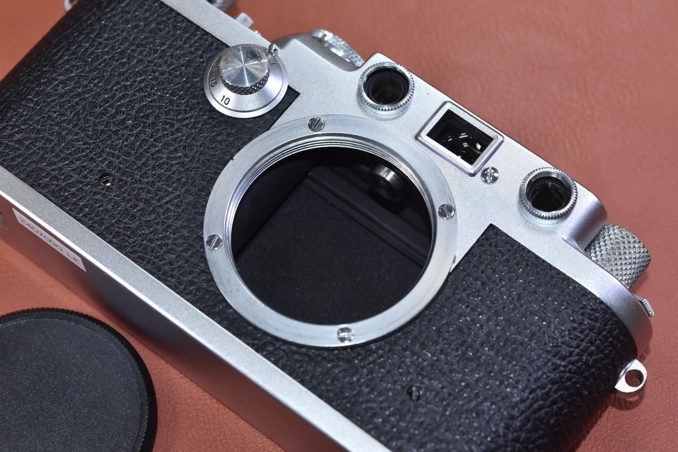 LEICA IIIf レッドシンクロセルフなし 【65万台1953年製】※キレイな物をお探しの方必見!!自信ありの逸品!!