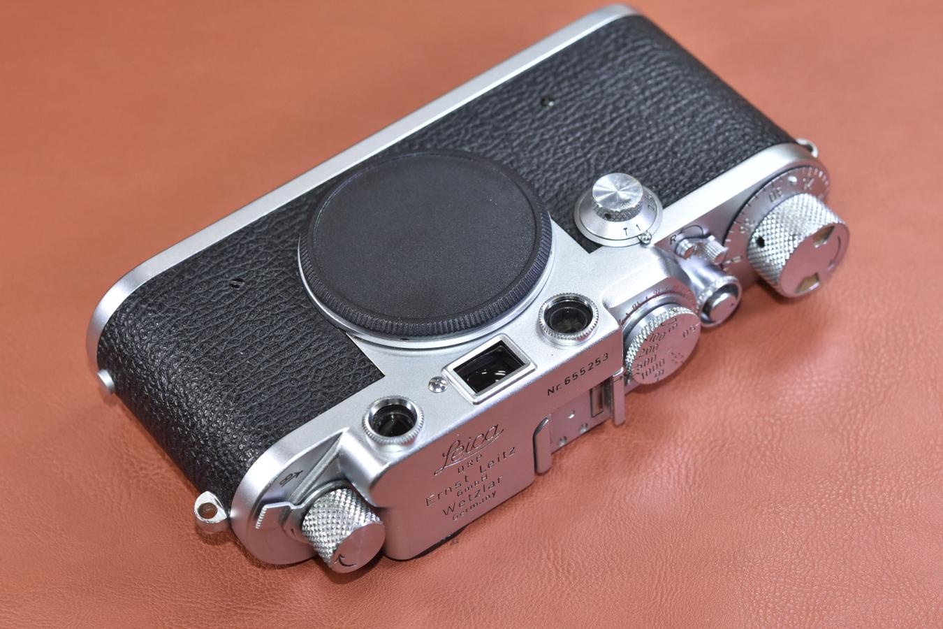 LEICA IIIf レッドシンクロセルフなし 【65万台1953年製】※キレイな物をお探しの方必見!!自信ありの逸品!!