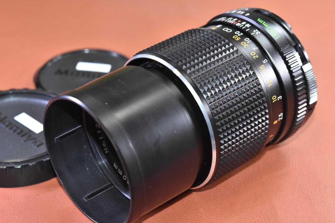MAMIYA-SEKOR C 150mm F4 Mamiya M645用レンズ 【キレイな物をお探しの方必見!!自信ありの逸品!!】