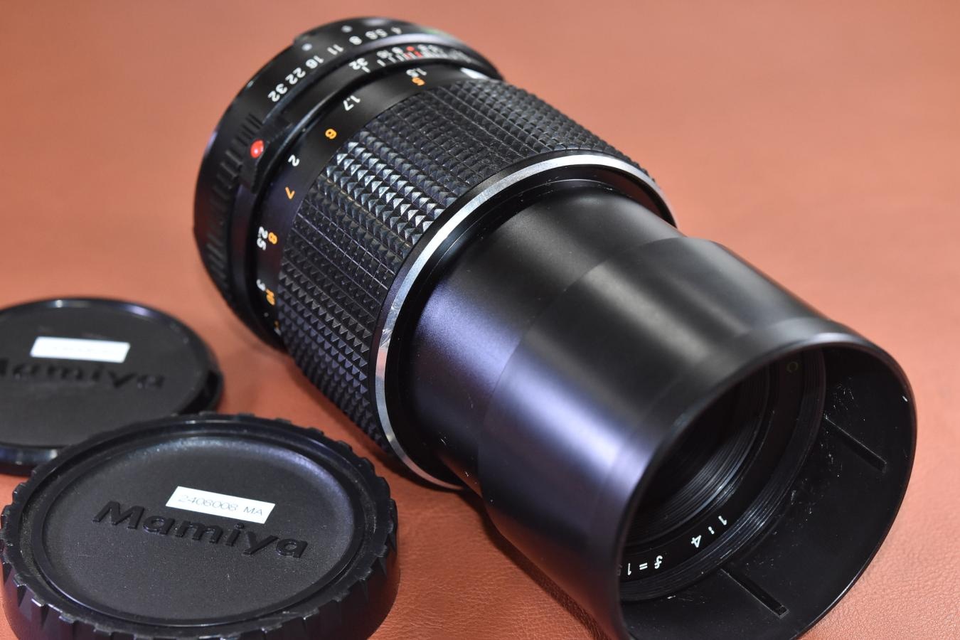 MAMIYA-SEKOR C 150mm F4 Mamiya M645用レンズ 【キレイな物をお探しの方必見!!自信ありの逸品!!】