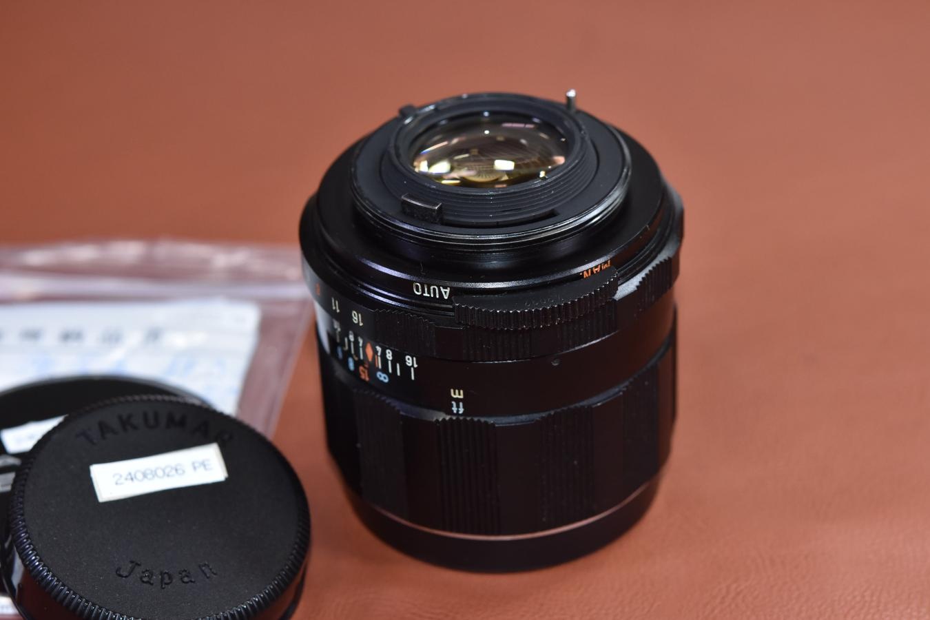 PENTAX Super-Multi-Coated TAKUMAR 35mm F2 整備済【カメラ女子に絶大な人気のオールドレンズ M42マウントレンズ】