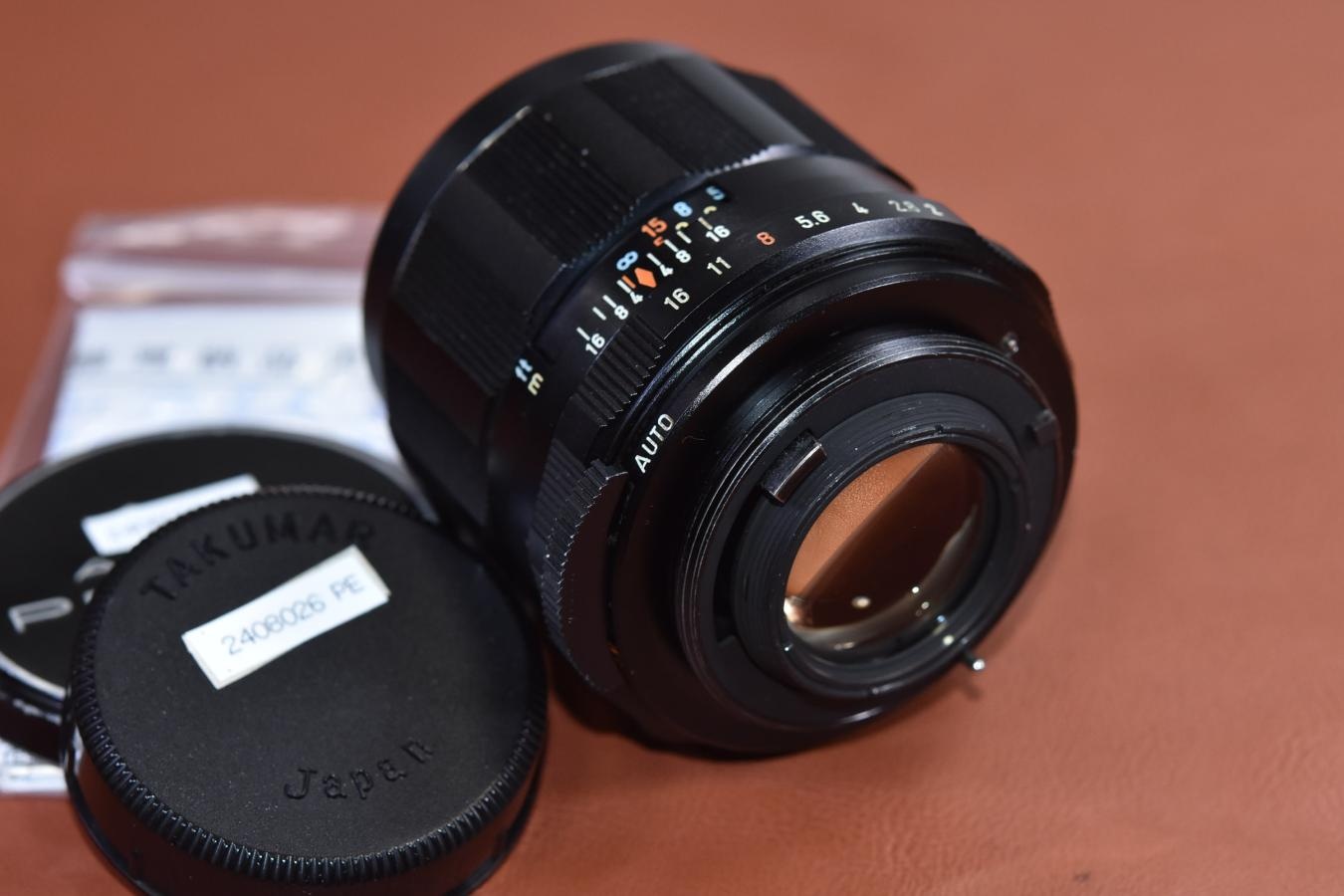 PENTAX Super-Multi-Coated TAKUMAR 35mm F2 整備済【カメラ女子に絶大な人気のオールドレンズ M42マウントレンズ】