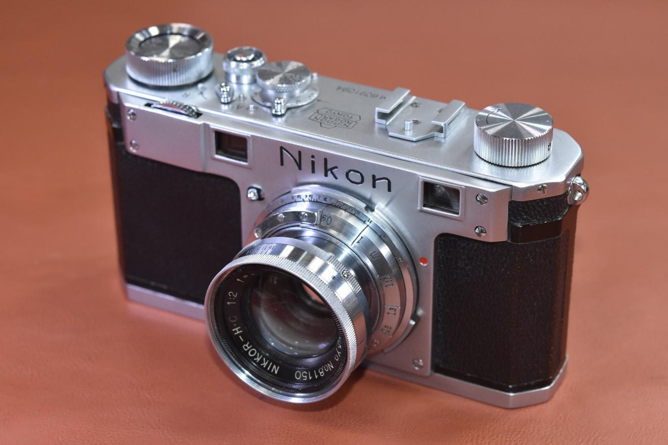 【コレクション向け・希 少】Nikon M型 前期型 NIKKOR-H・C 5cm F2 沈胴付(捨て番811) 【MADE IN OCCUPIED JAPAN ボディと裏蓋のシリアルナンバー一致 】