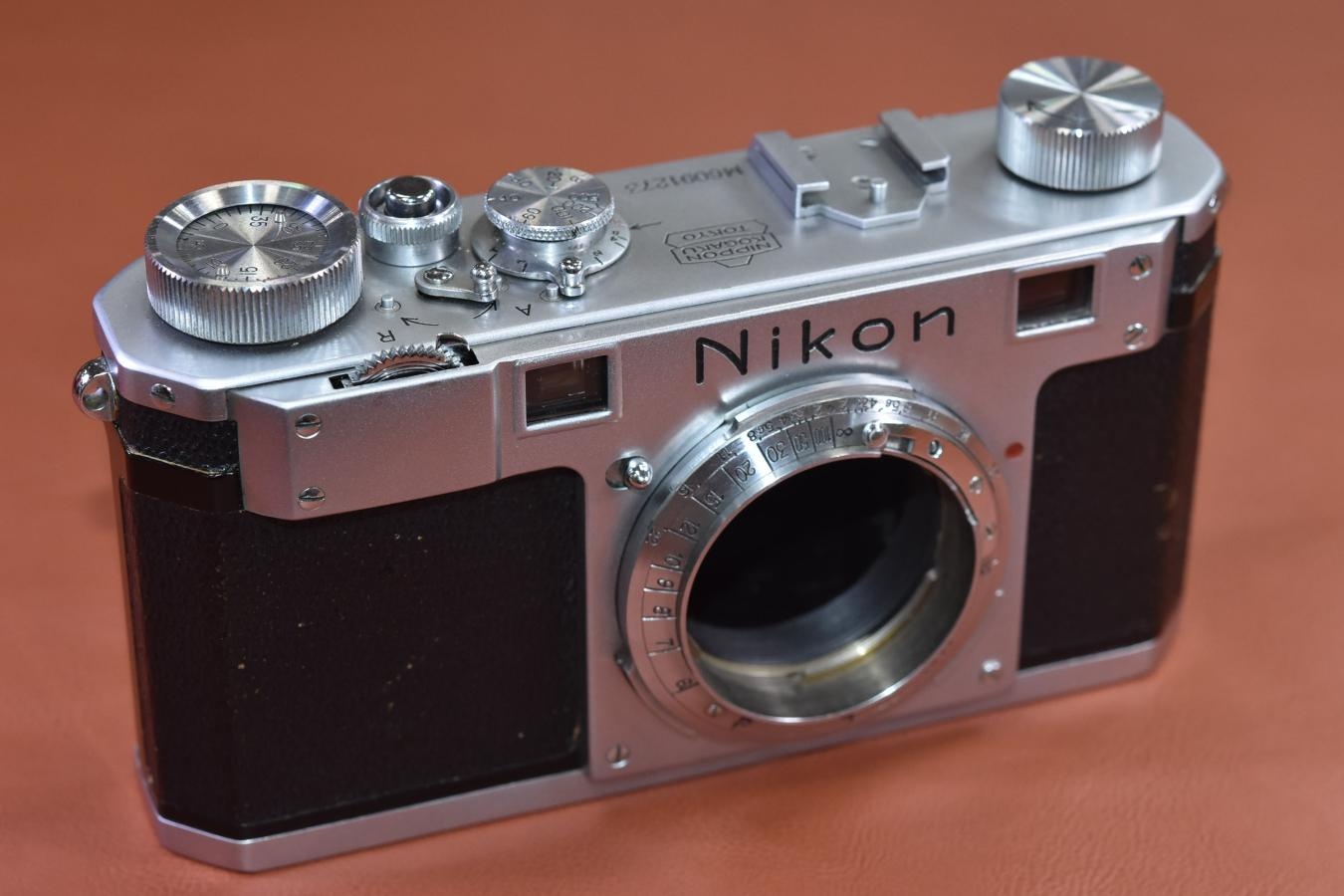 【コレクション向け・希 少】Nikon M型 前期型 【MADE IN OCCUPIED JAPAN ボディと裏蓋のシリアルナンバー一致 】