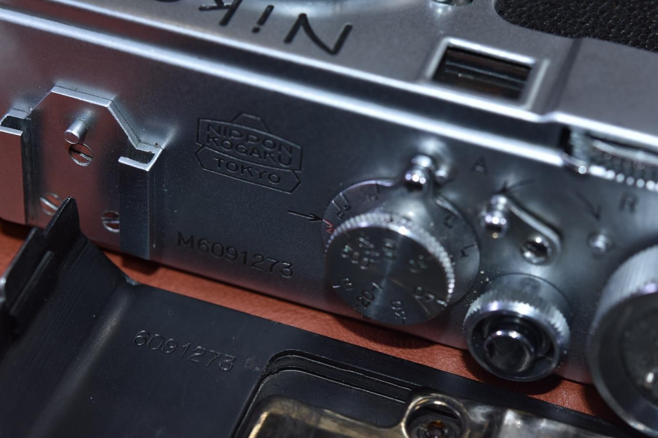 【コレクション向け・希 少】Nikon M型 前期型 【MADE IN OCCUPIED JAPAN ボディと裏蓋のシリアルナンバー一致 】