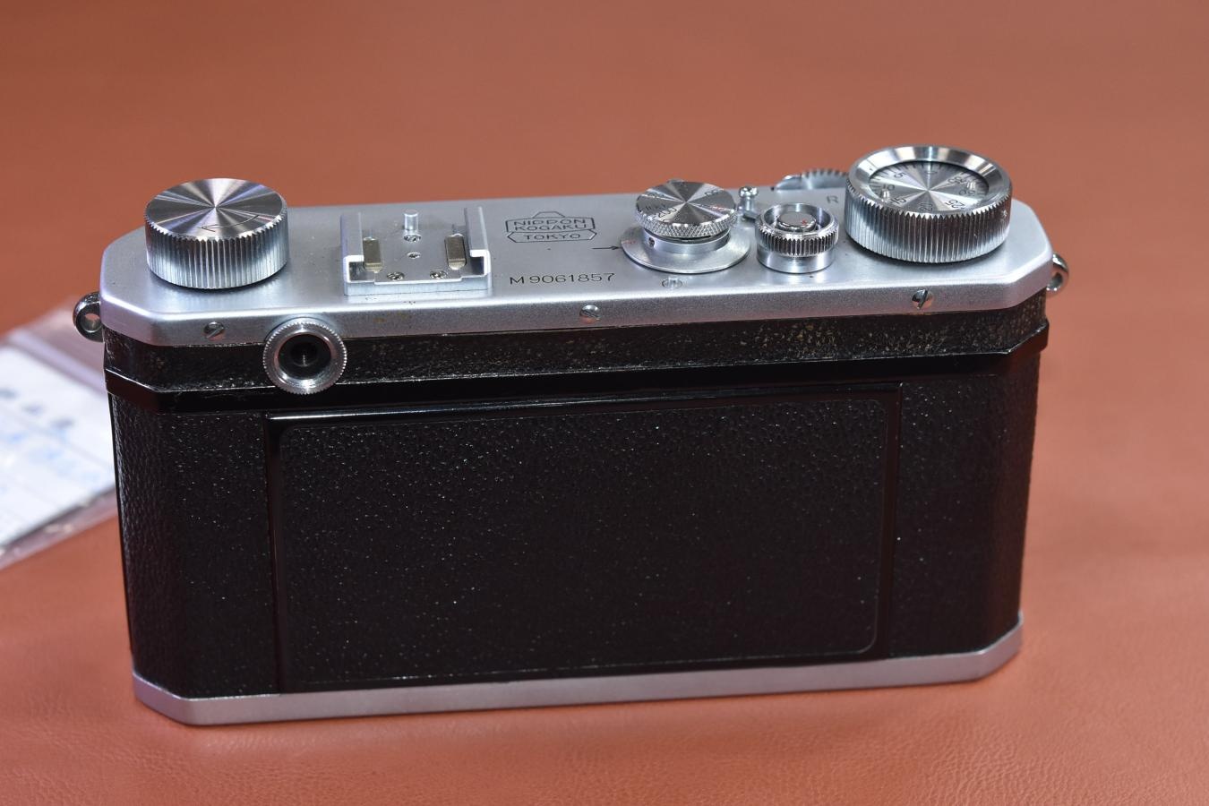 【コレクション向け・希 少】Nikon M型 #906 整備済 【MADE IN OCCUPIED JAPAN ボディと裏蓋のシリアルナンバー一致 】