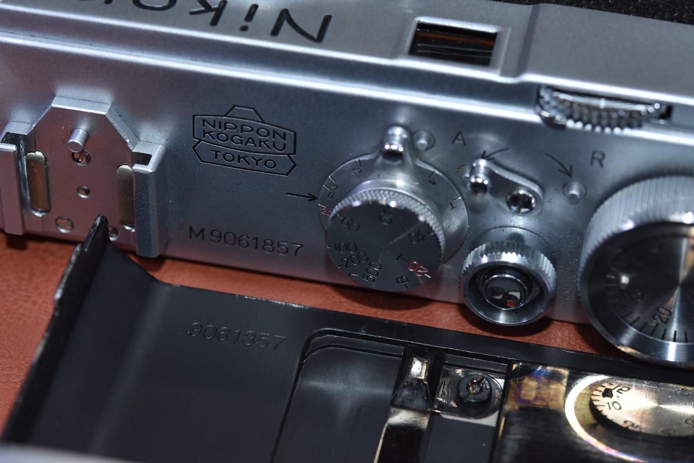 【コレクション向け・希 少】Nikon M型 #906 整備済 【MADE IN OCCUPIED JAPAN ボディと裏蓋のシリアルナンバー一致 】
