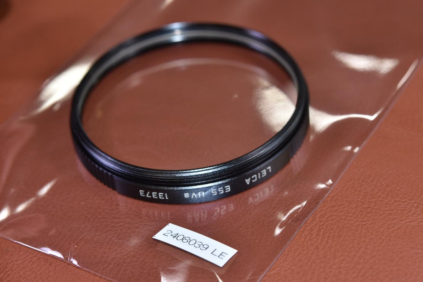 LEICA E55 UVa 13373 GERMANY刻印【キレイな物をお探しの方必見!!自信ありの逸品!!】