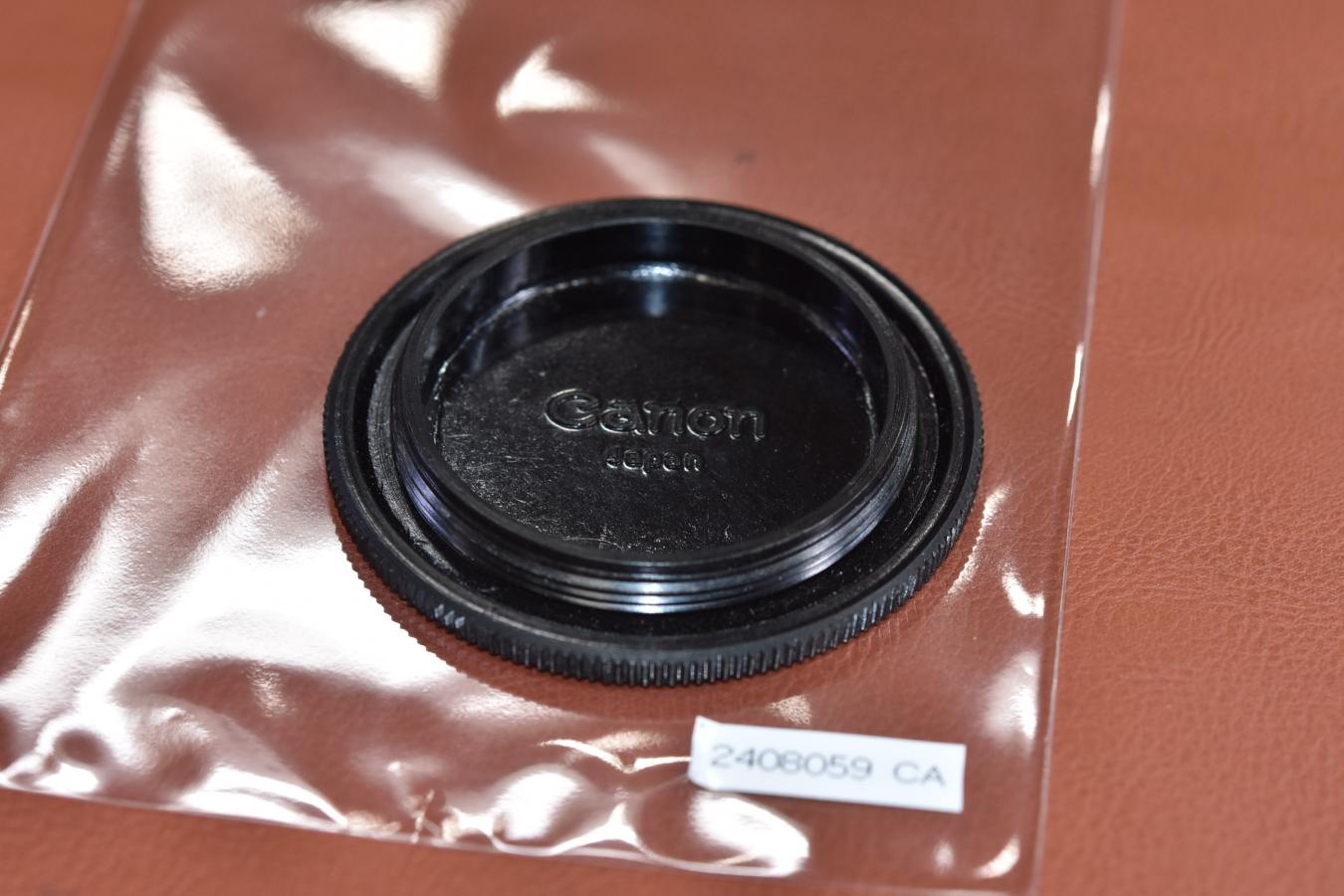 【希 少】Canonロゴ入りボディキャップ 【LEICA Lマウント用】