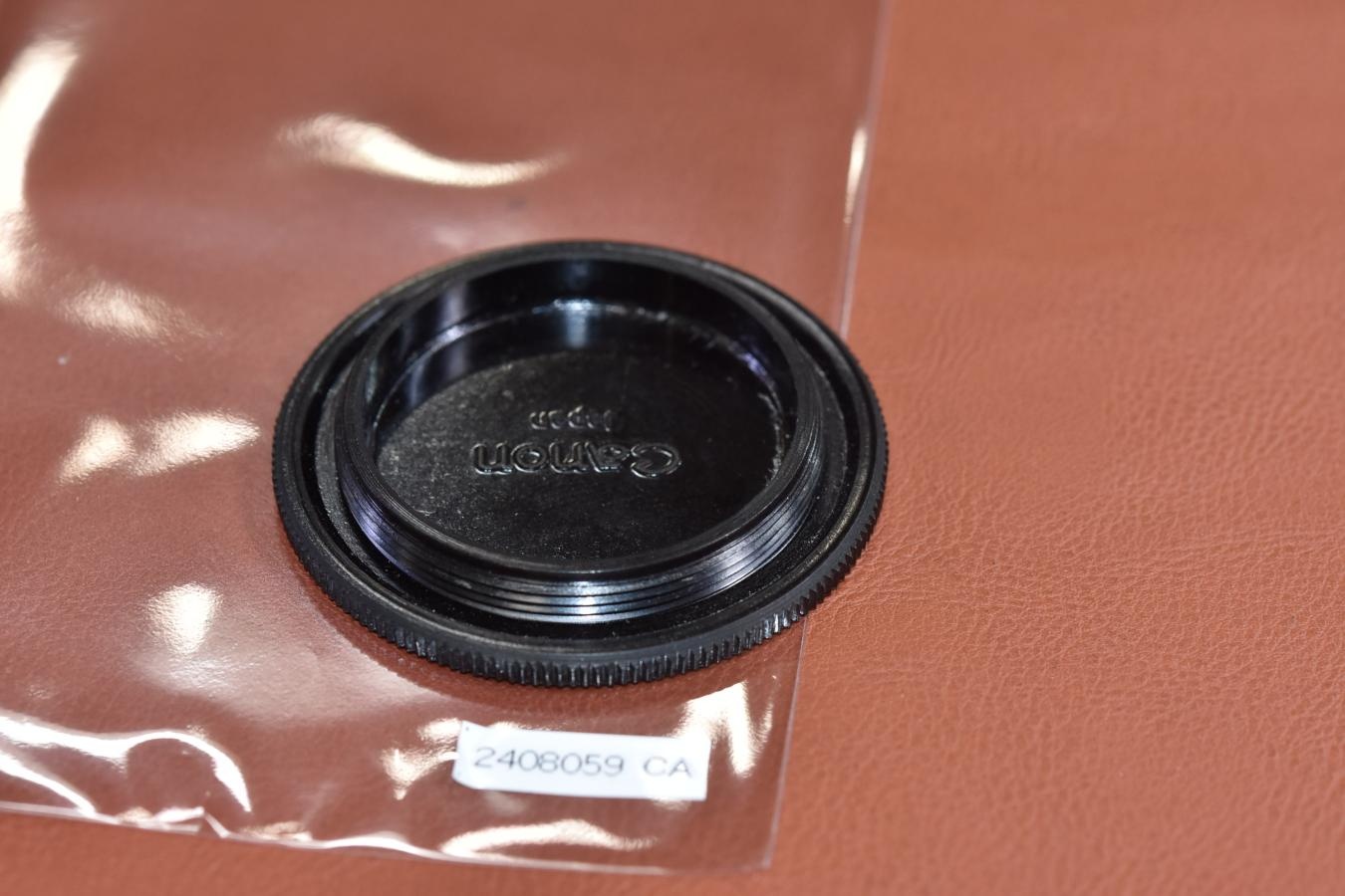 【希 少】Canonロゴ入りボディキャップ 【LEICA Lマウント用】
