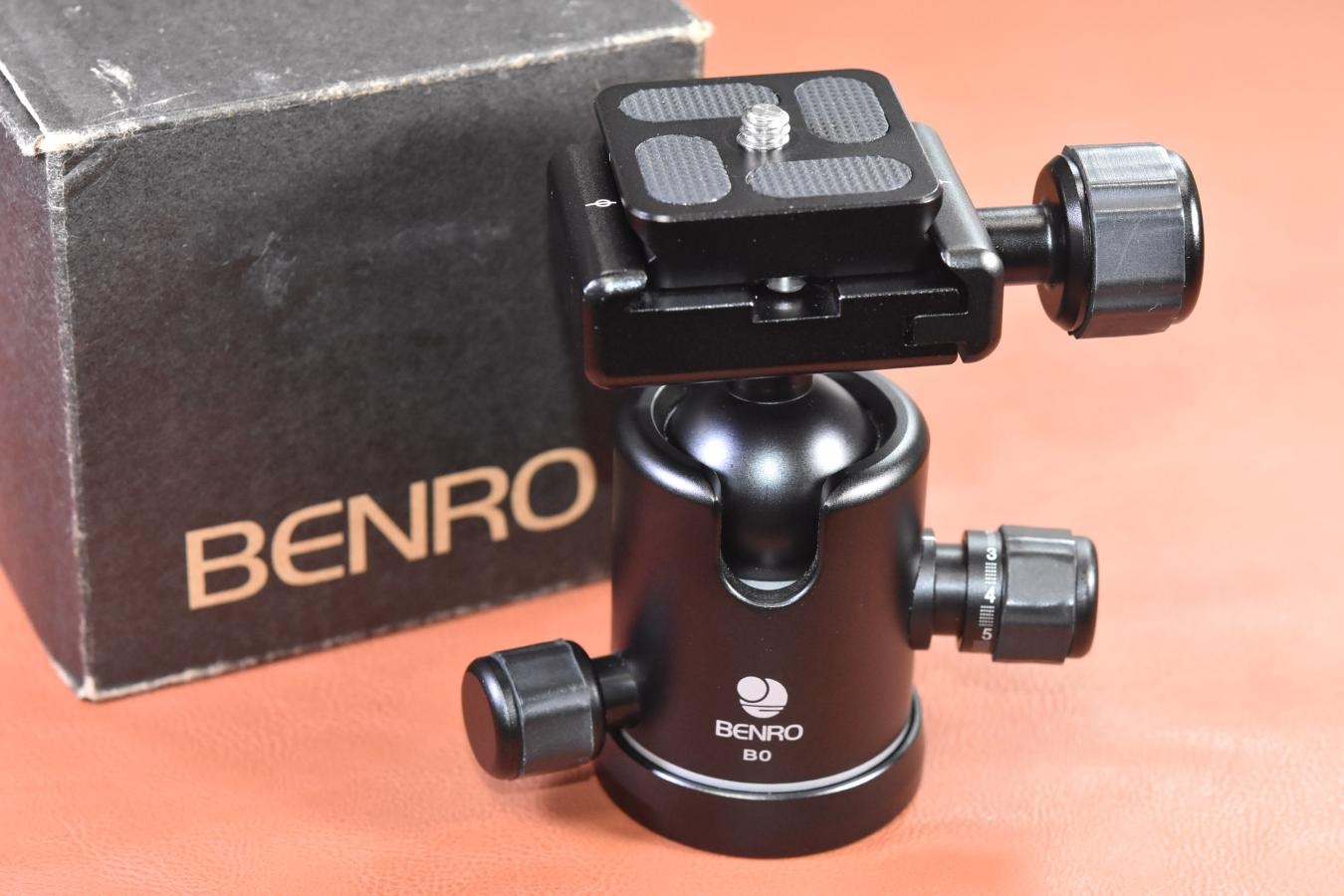 BENRO B-0 Professional Ballhead 元箱付 【キレイな物をお探しの方必見!!自信ありの逸品!!】