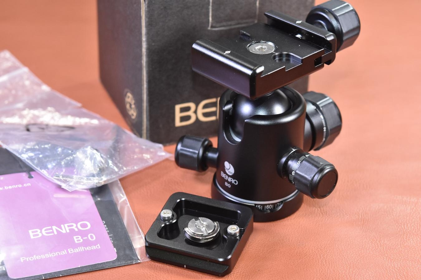 BENRO B-0 Professional Ballhead 元箱付 【キレイな物をお探しの方必見!!自信ありの逸品!!】