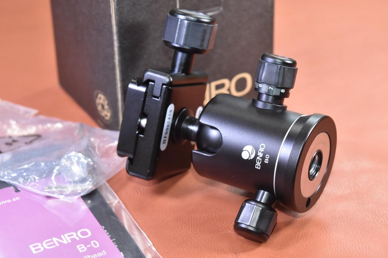 BENRO B-0 Professional Ballhead 元箱付 【キレイな物をお探しの方必見!!自信ありの逸品!!】