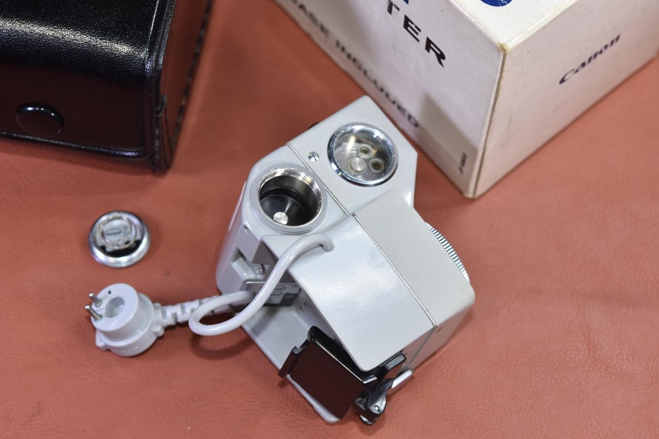 【希 少】Canon BOOSTER  元箱付【Canon FTb等用】※キレイな物をお探しの方必見!!自信ありの逸品!!