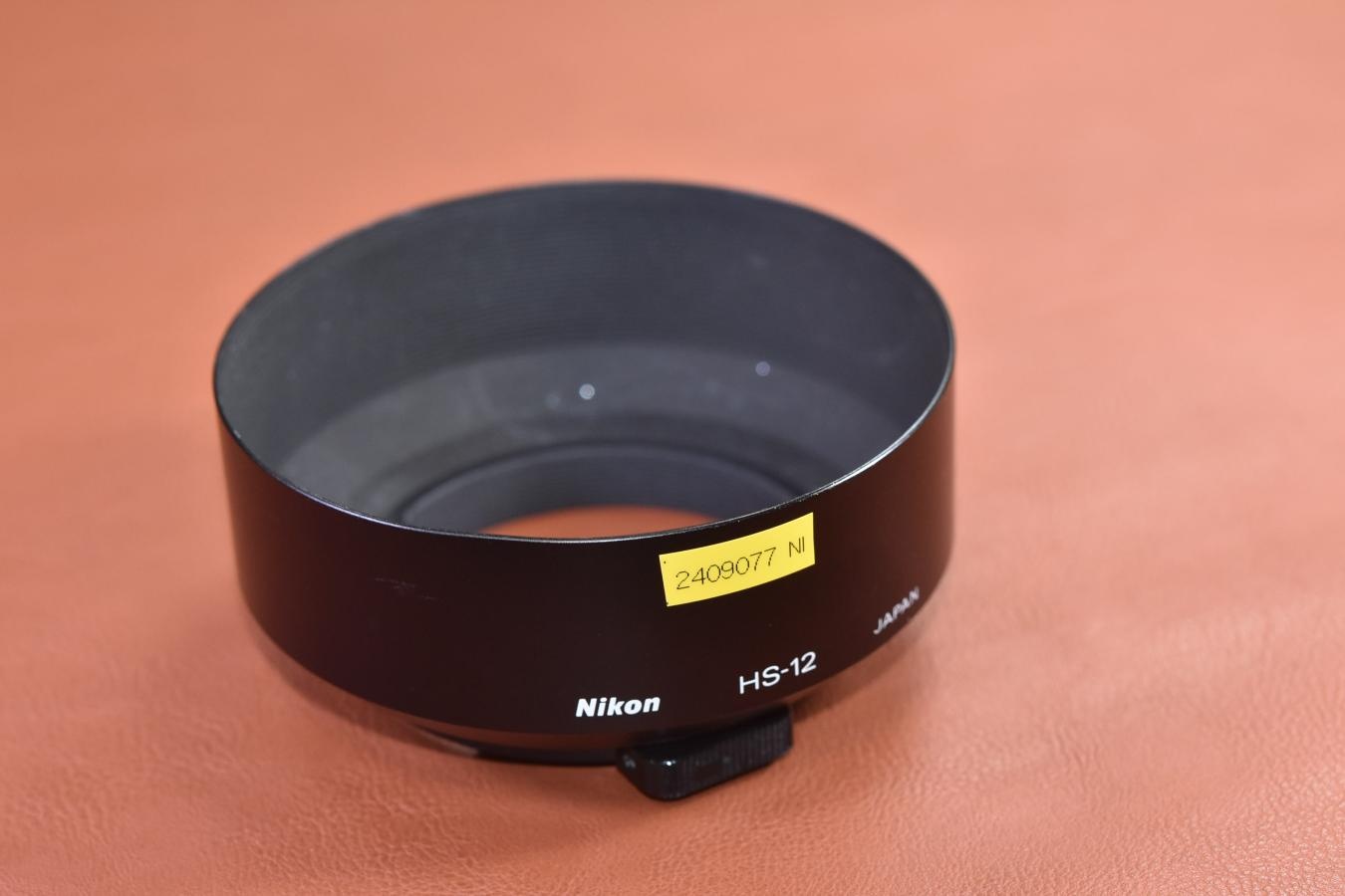 【絶版アクセサリー】Nikon METALHOOD HS-12 【Nikon Ai-S 50/1.2、Ai 50/1.2用】