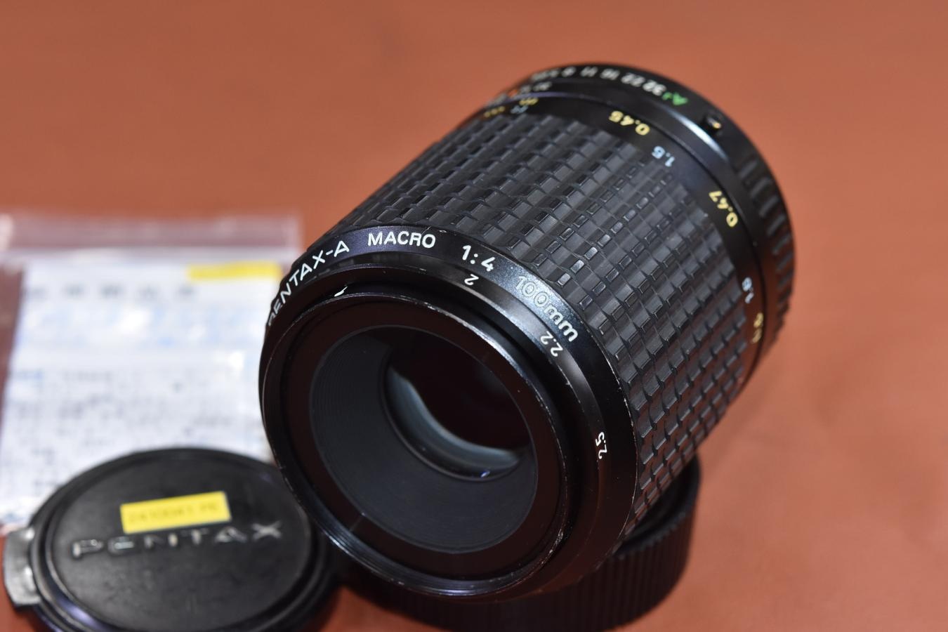 SMC PENTAX-A MACRO 100mm F4 整備済【Kマウントレンズ】