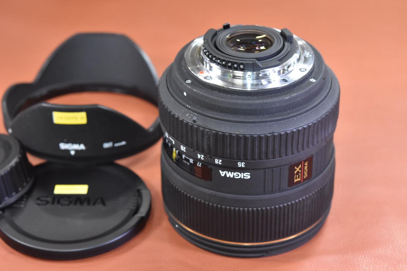SIGMA 17-35mm F2.8-4 EX DG HSM 純正フード付 【Nikon用】
