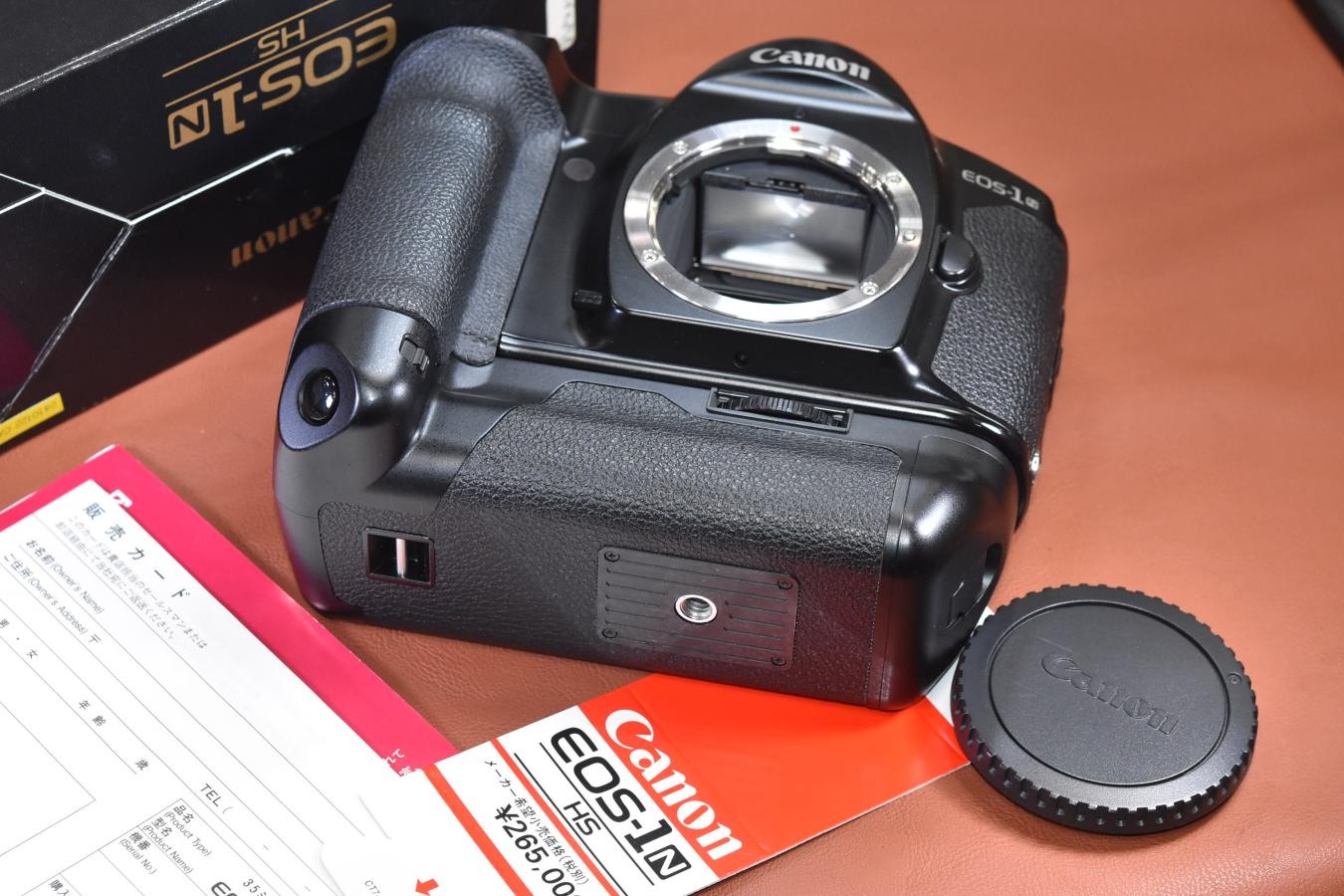 【コレクション向け】Canon EOS-1NHS  元箱付一式【キレイな物をお探しの方必見!!自信ありの逸品!!】
