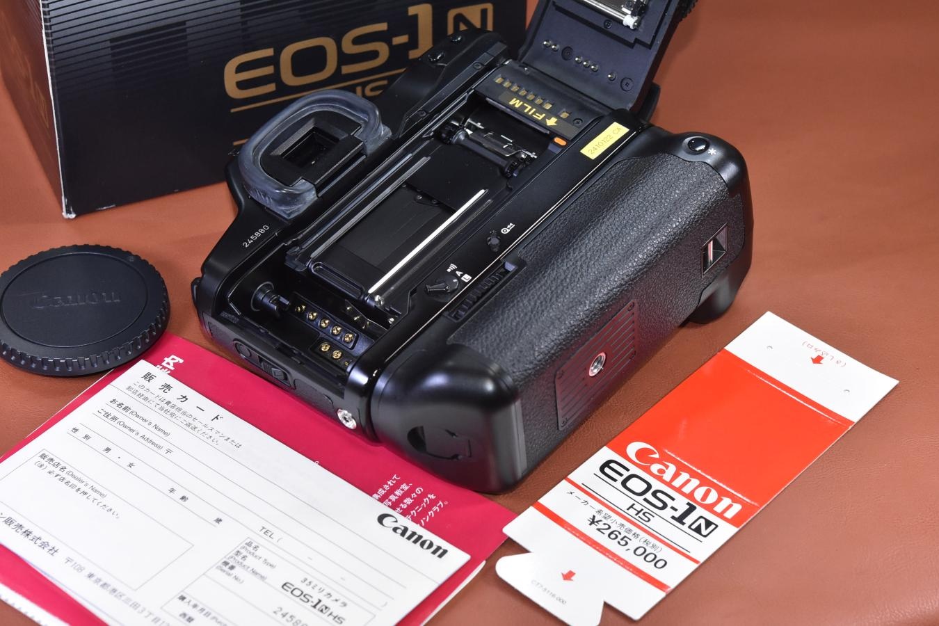 【コレクション向け】Canon EOS-1NHS  元箱付一式【キレイな物をお探しの方必見!!自信ありの逸品!!】
