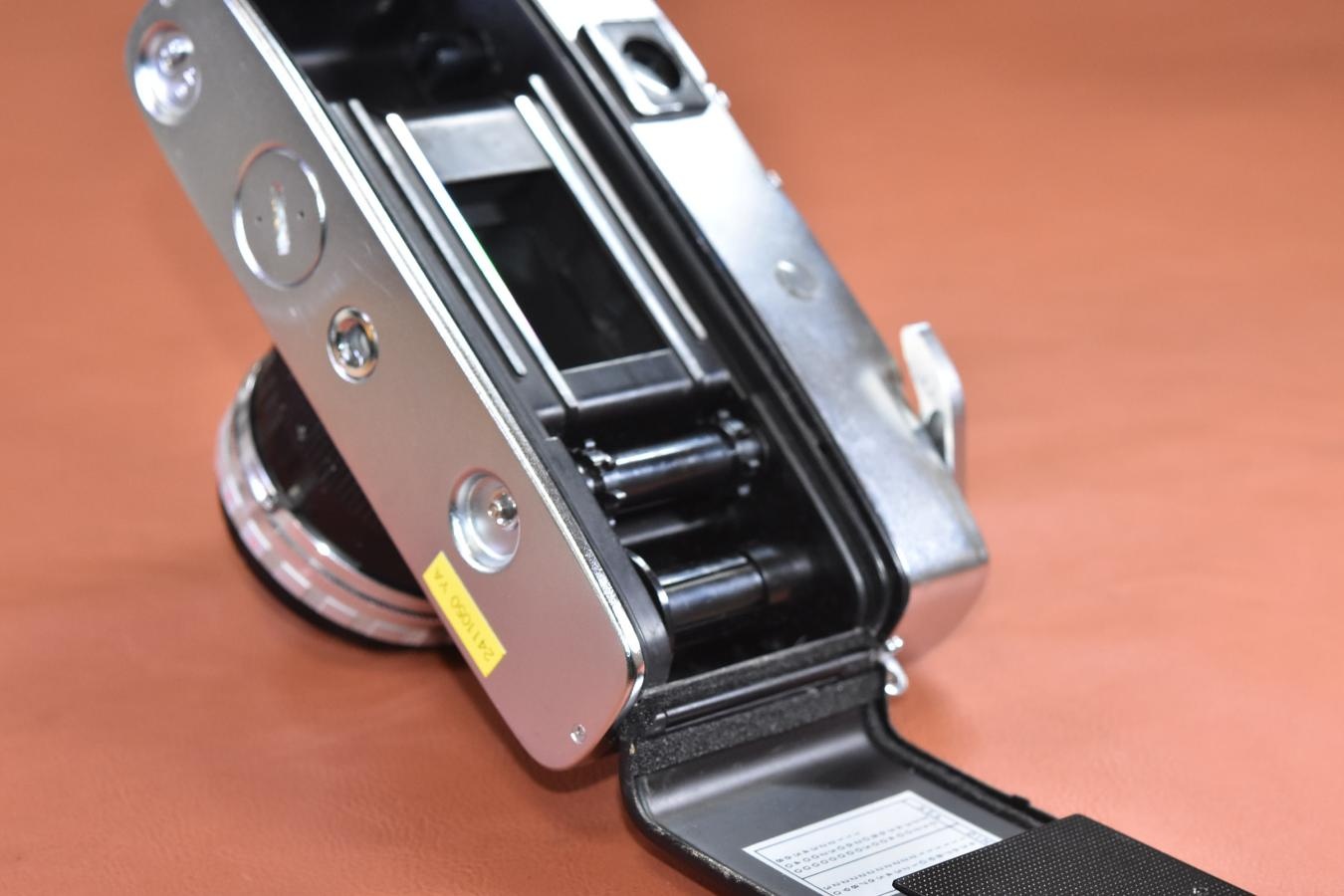 YASHICA minister-D モルト交換済【YASHINON 4.5cm F2.8 レンズ搭載】